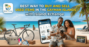 Buy and sell used items in Cayman Islands with Island-Xchange app