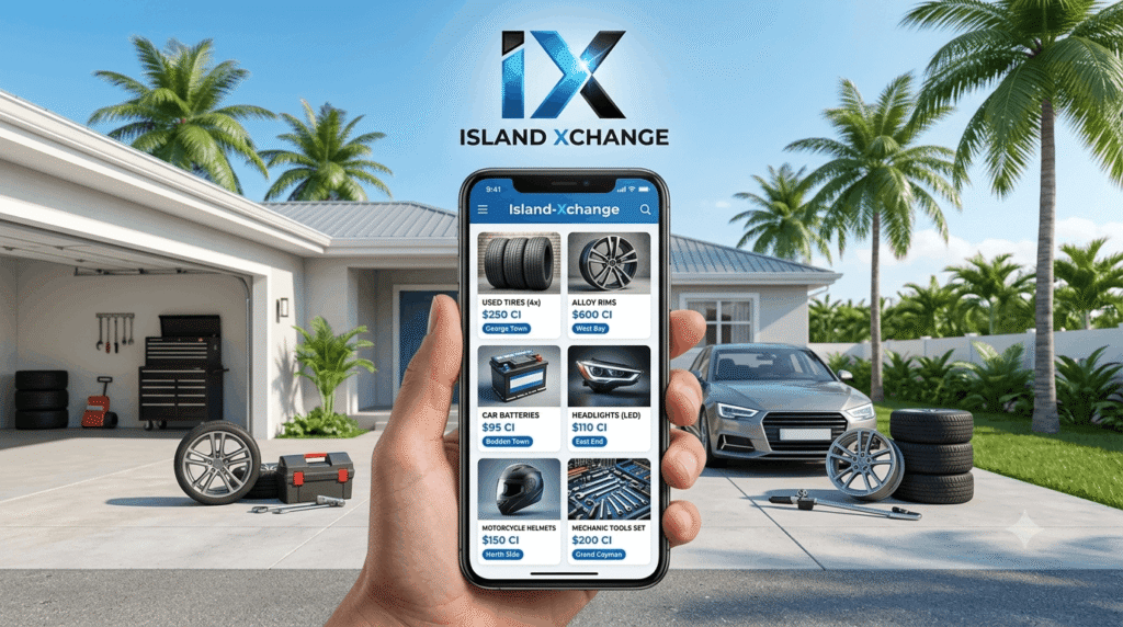 Used tires Cayman marketplace with Island-Xchange