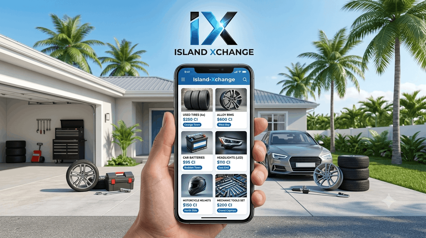 Used tires Cayman marketplace with Island-Xchange