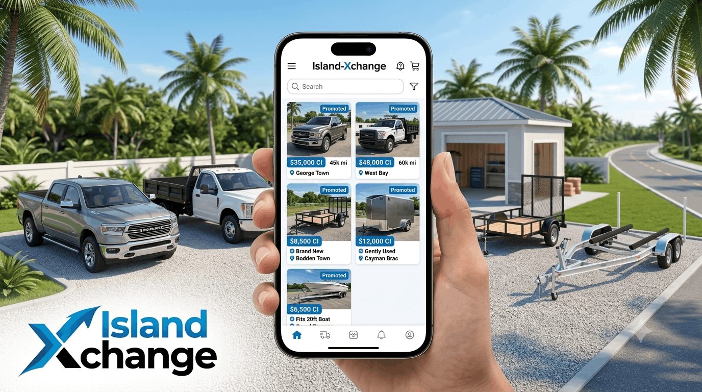 Used trucks Cayman marketplace with Island-Xchange