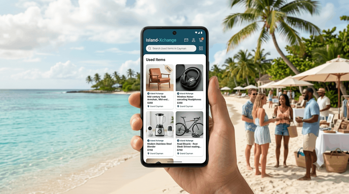 Sell used items in Cayman Islands with Island-Xchange