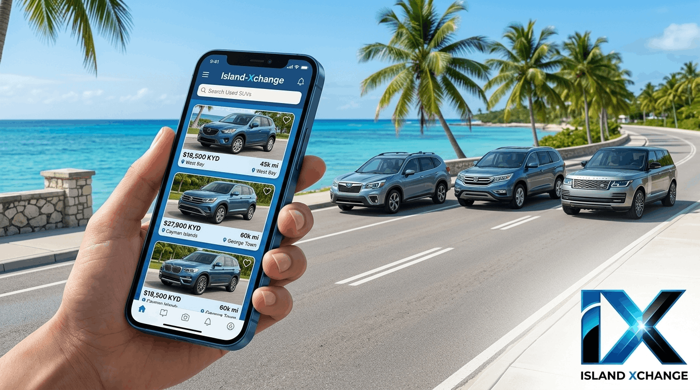 Used SUVs Cayman marketplace with Island-Xchange